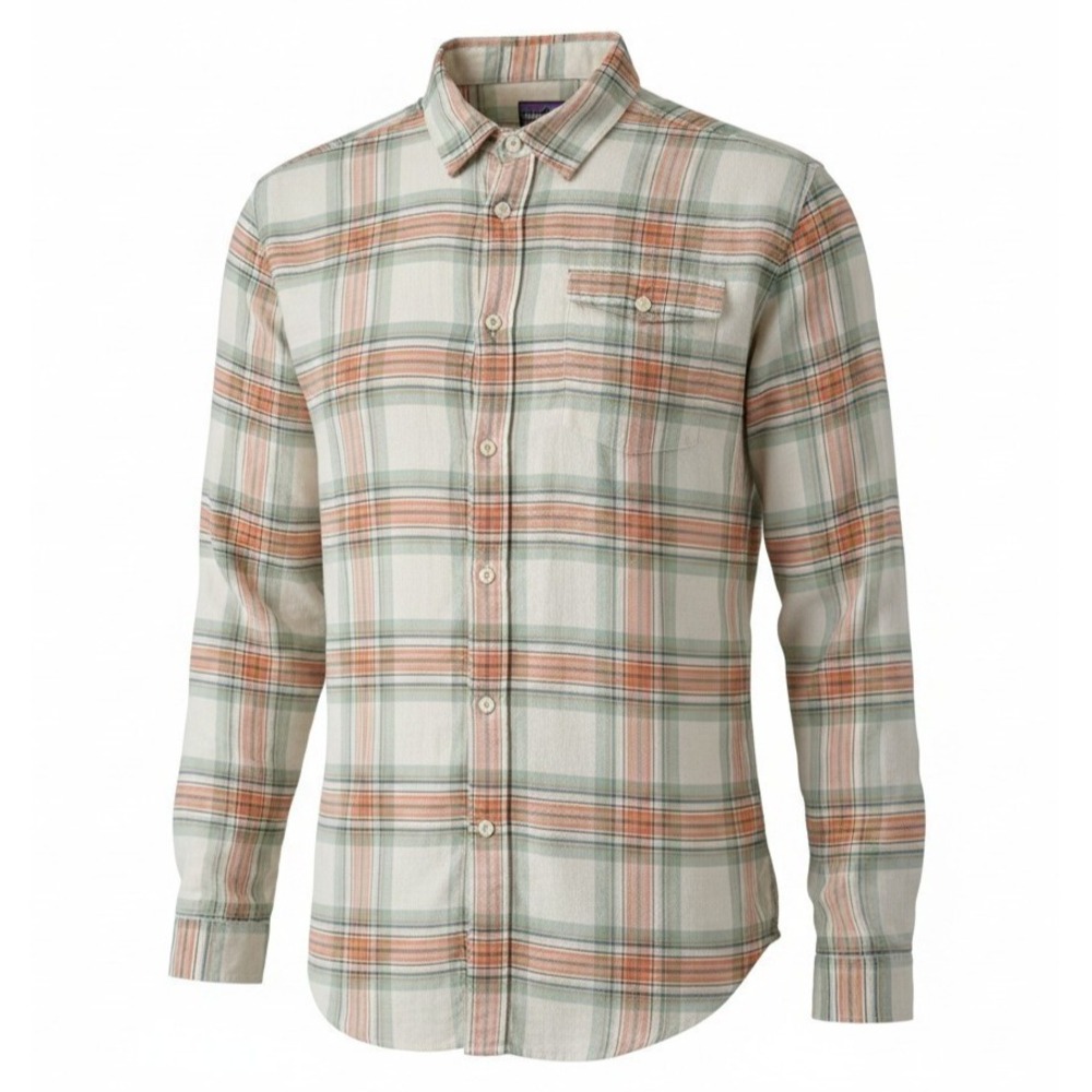 Patagonia Lightweight Fjord Flannel Shirt Mens XL Cotton Button Up Long Sleeve